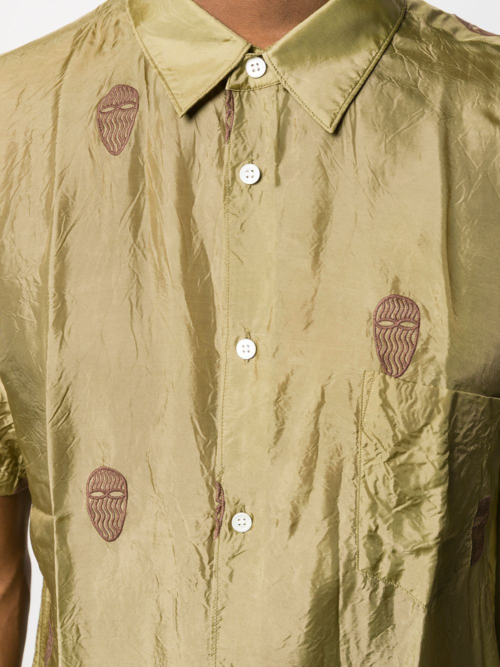 Mask print shirt - 5