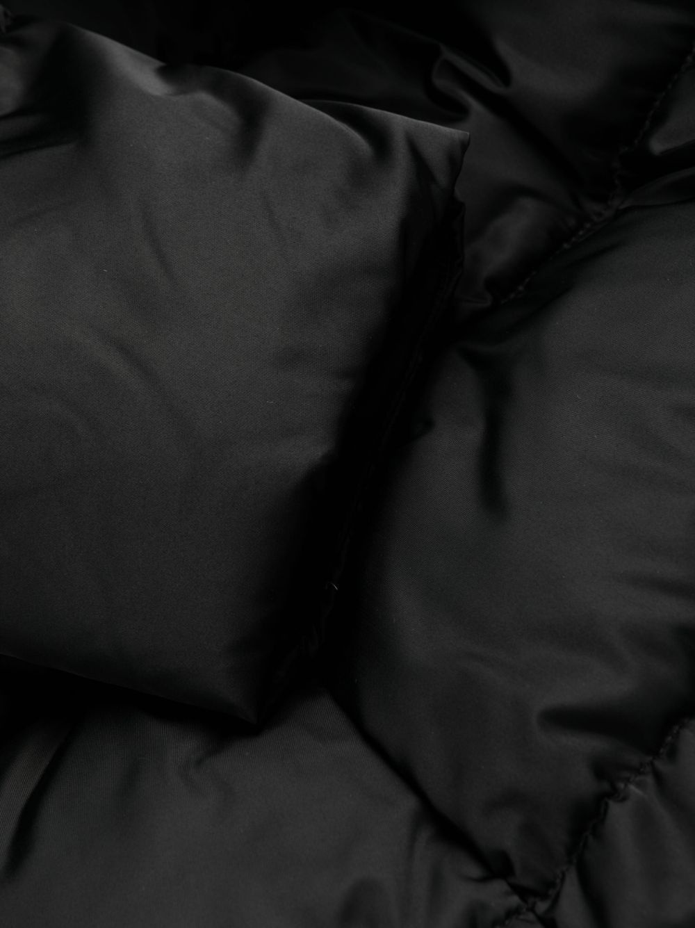 hooded quilted coat - 7