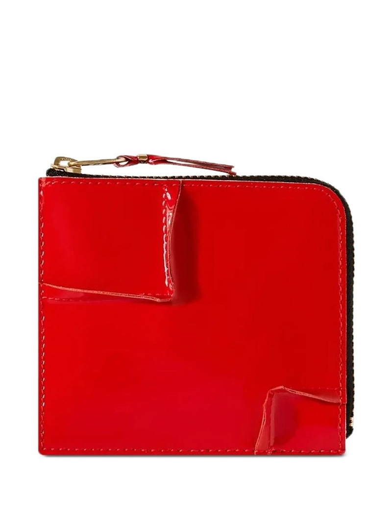zip-around panelled wallet 1