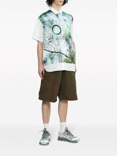 Comme des Garçons Homme printed short-sleeve shirt outlook