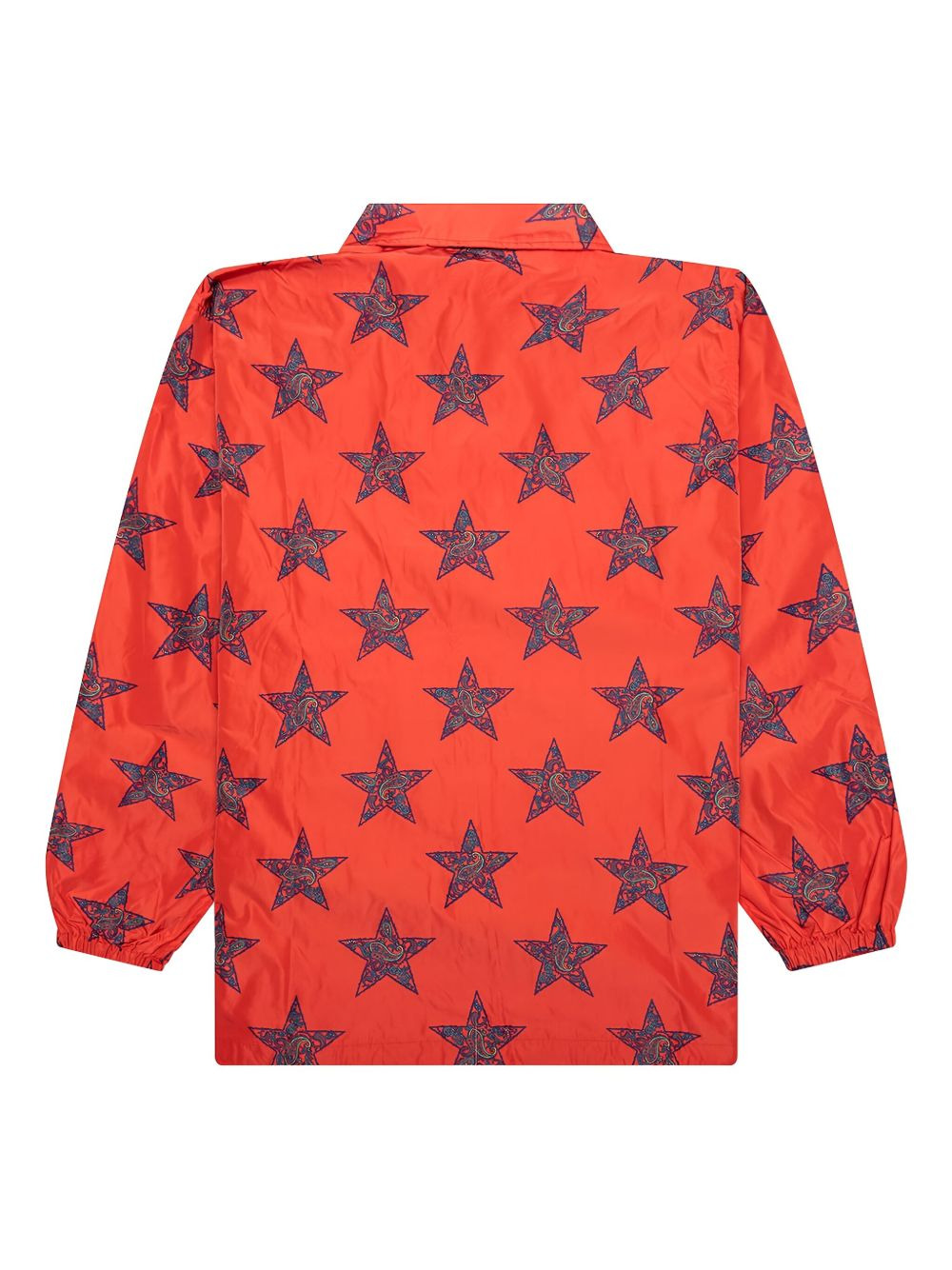 paisley star-print jacket - 2