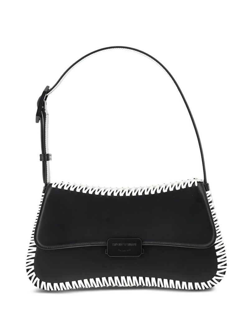 stitched detail shoulder bag 1