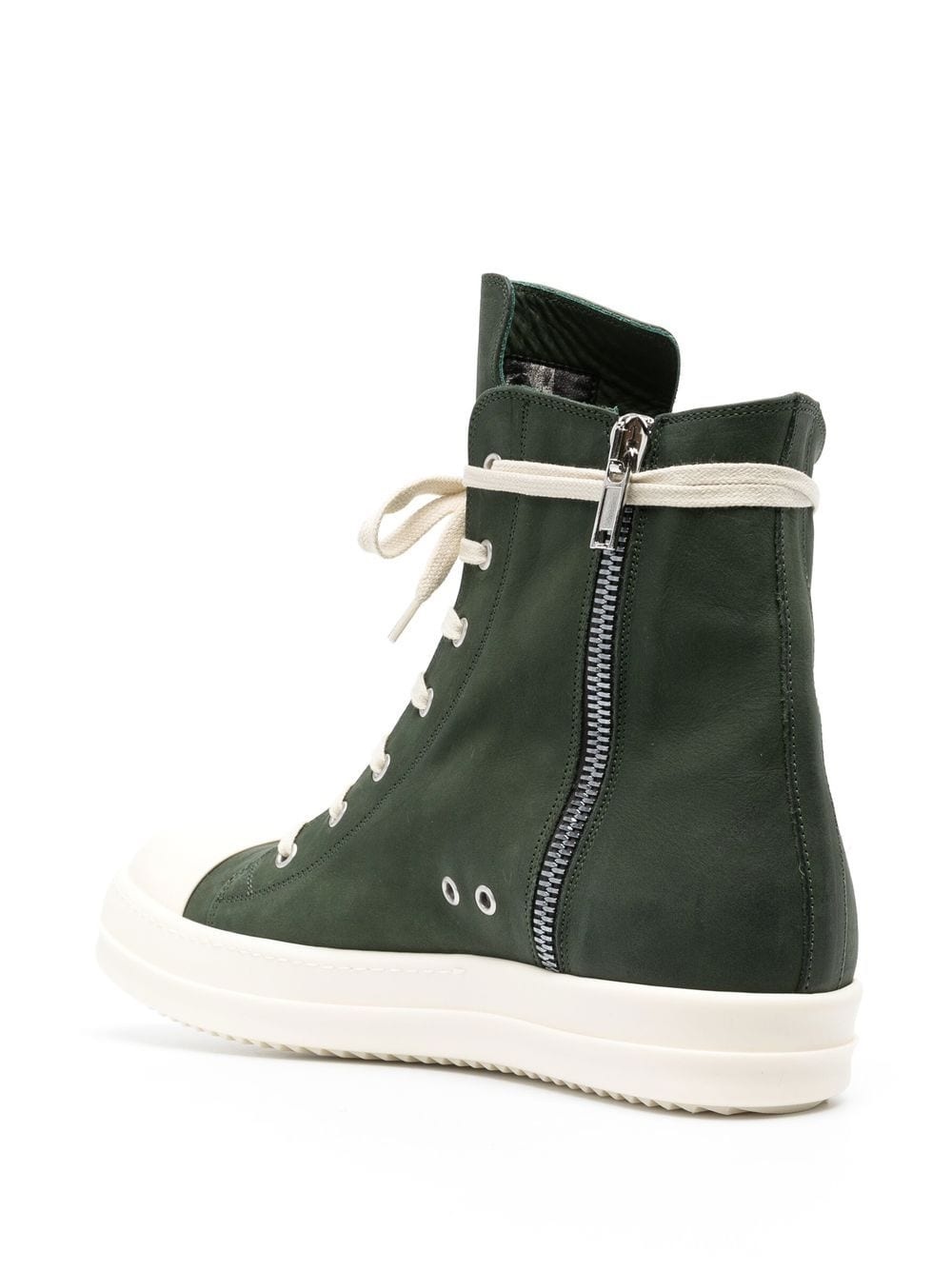 high-top lace-up sneakers - 3