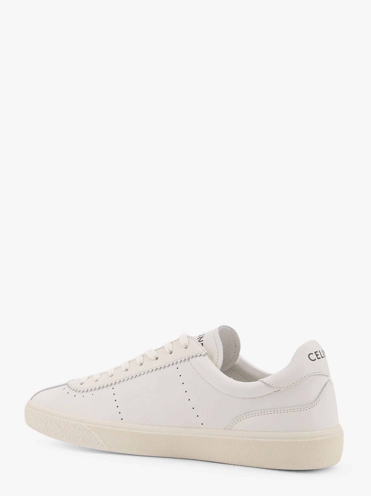 Celine Low-Top Leather Sneakers - 3
