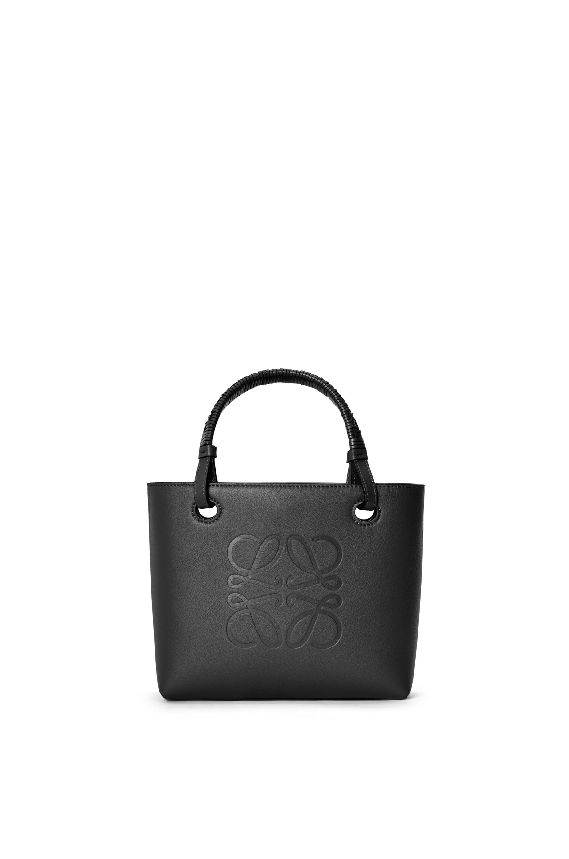 Mini Anagram Tote in classic calfskin - 1