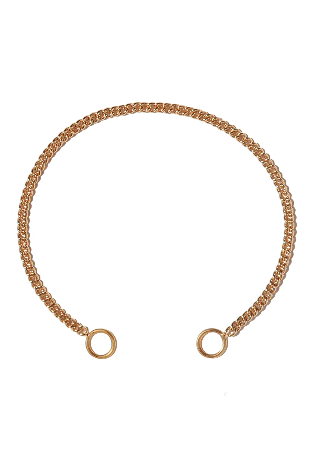 Not So Heavy Curb Chain Bracelet - Yellow Gold - 6in - 1