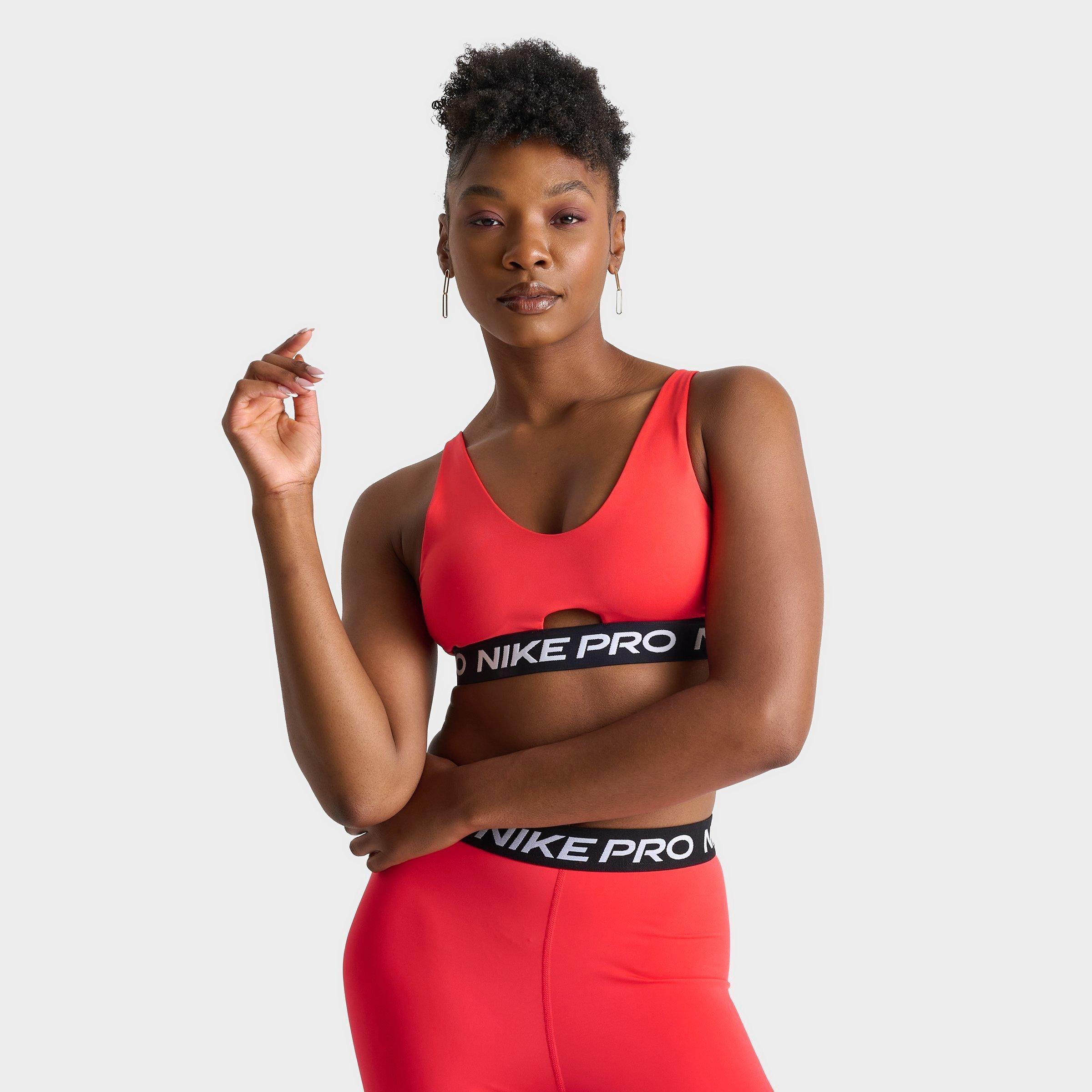 WOMEN'S NIKE PRO INDY PLUNGE SPORTS BRA - 1