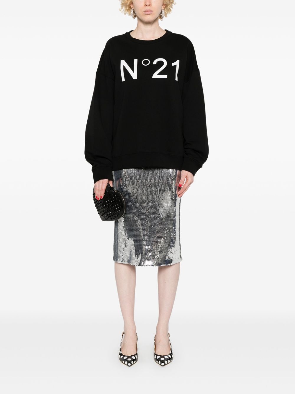 sequin midi skirt - 2
