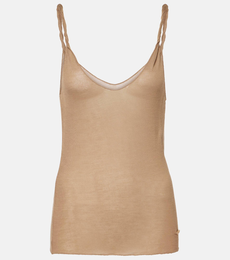Bamboo jersey tank top 1
