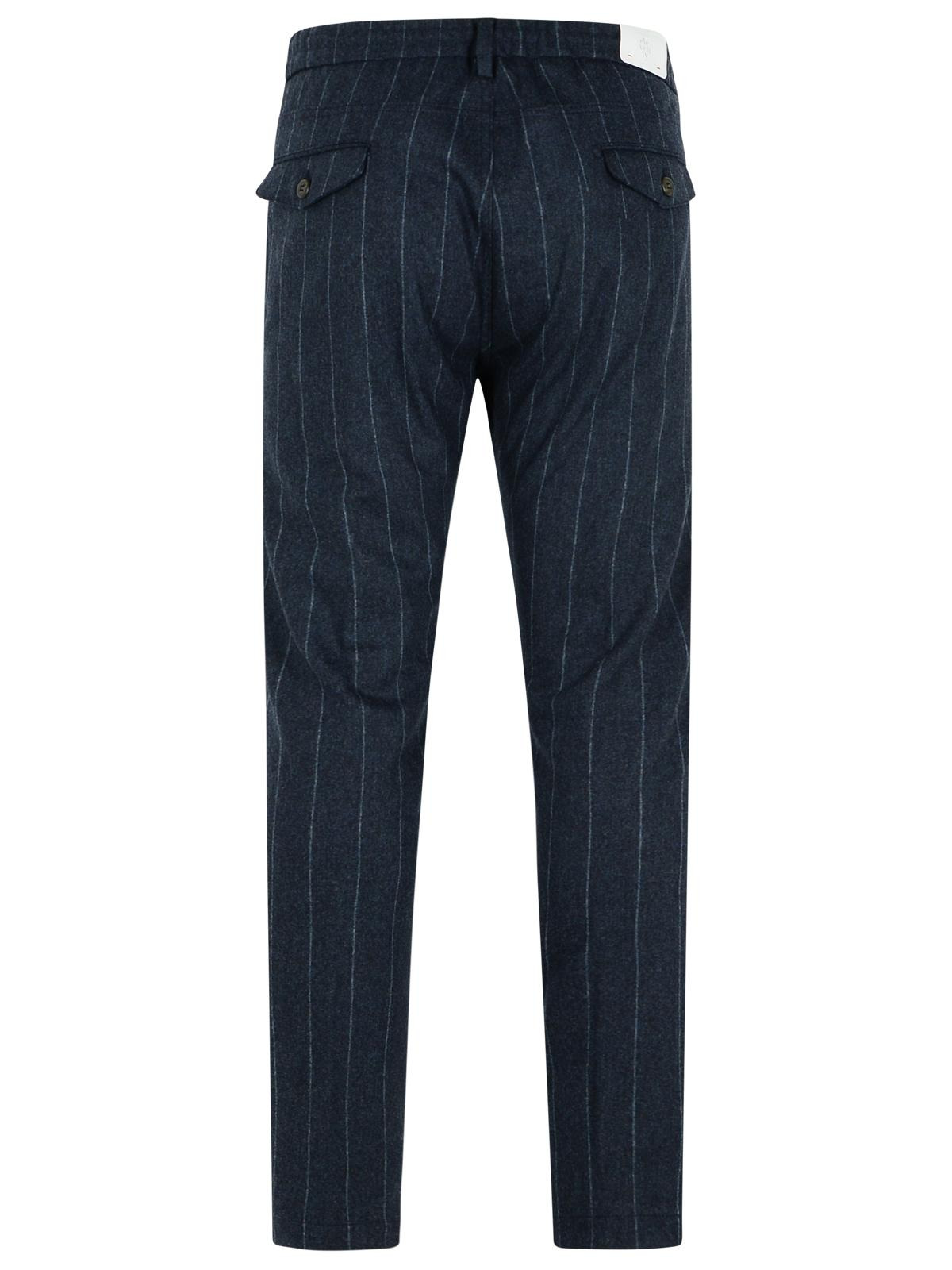 ELEVENTY - Eleventy Navy Wool And Cashmere Trousers Men - 3