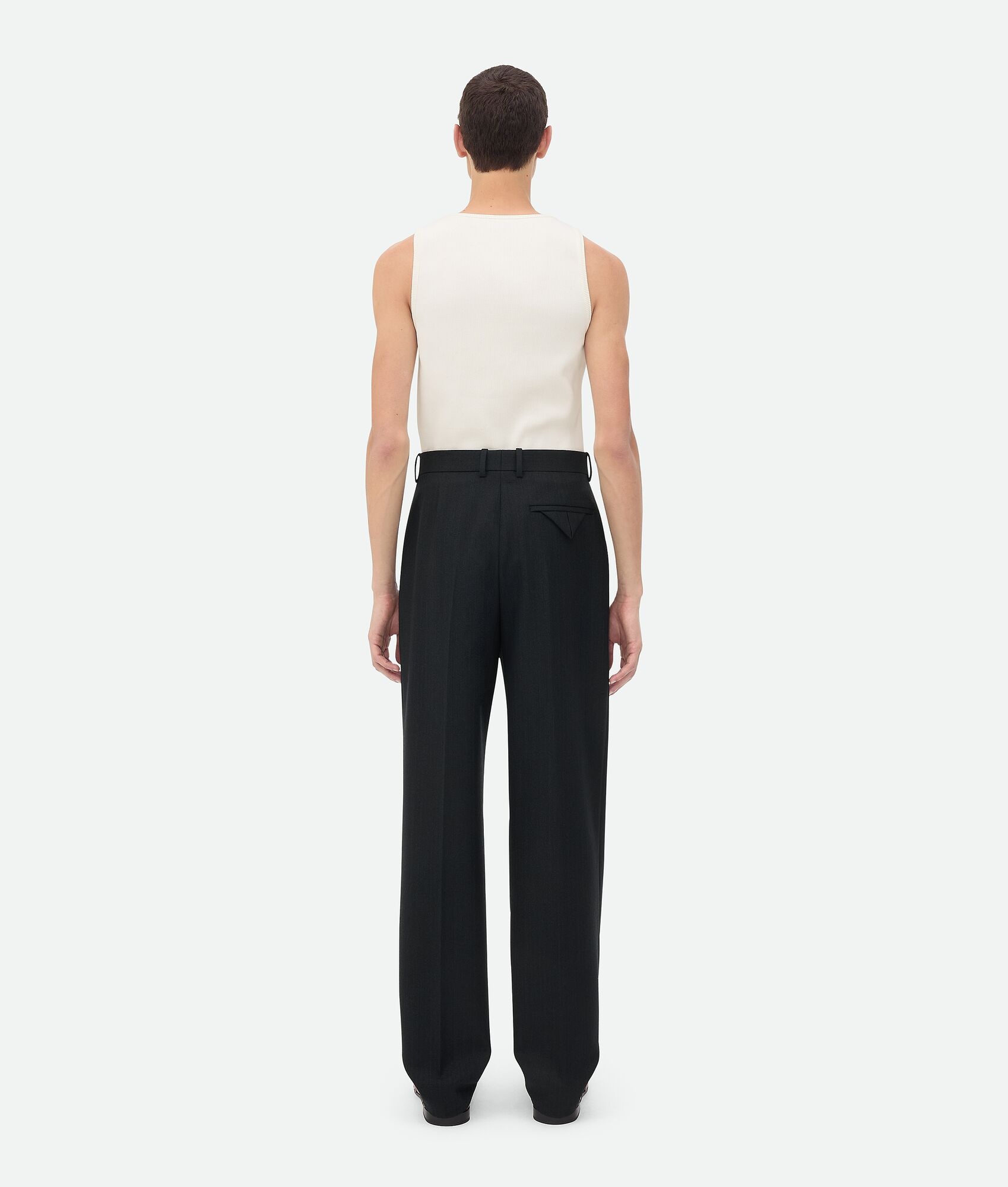 Striped Wool Trousers - 3