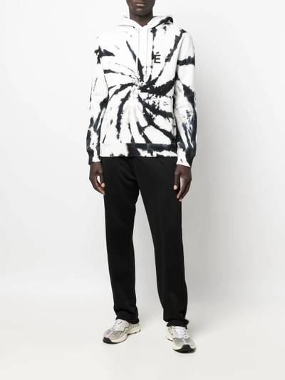 Étude Klein tie-dye print hoodie outlook