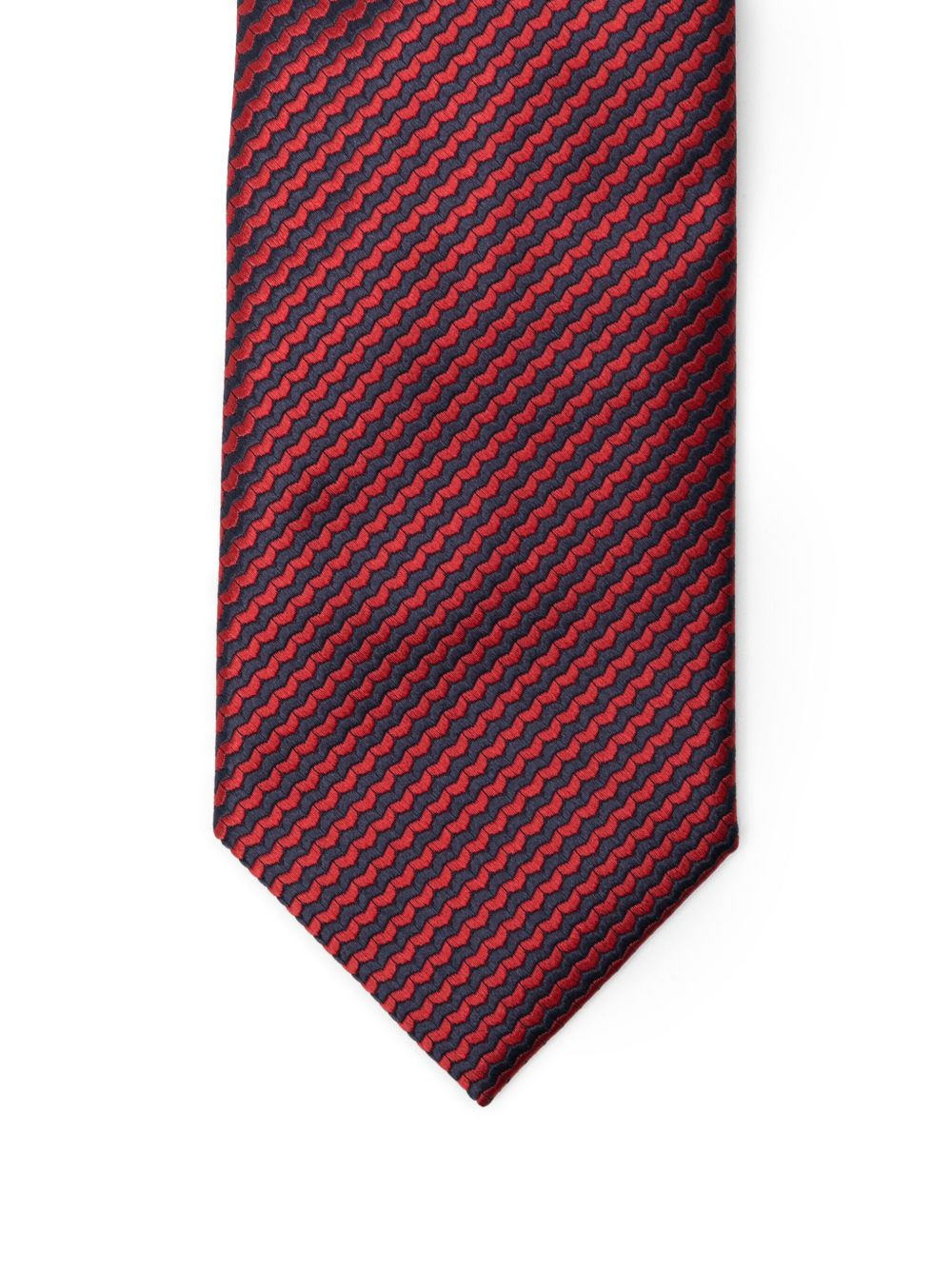 STRIPED SILK TIE - 3