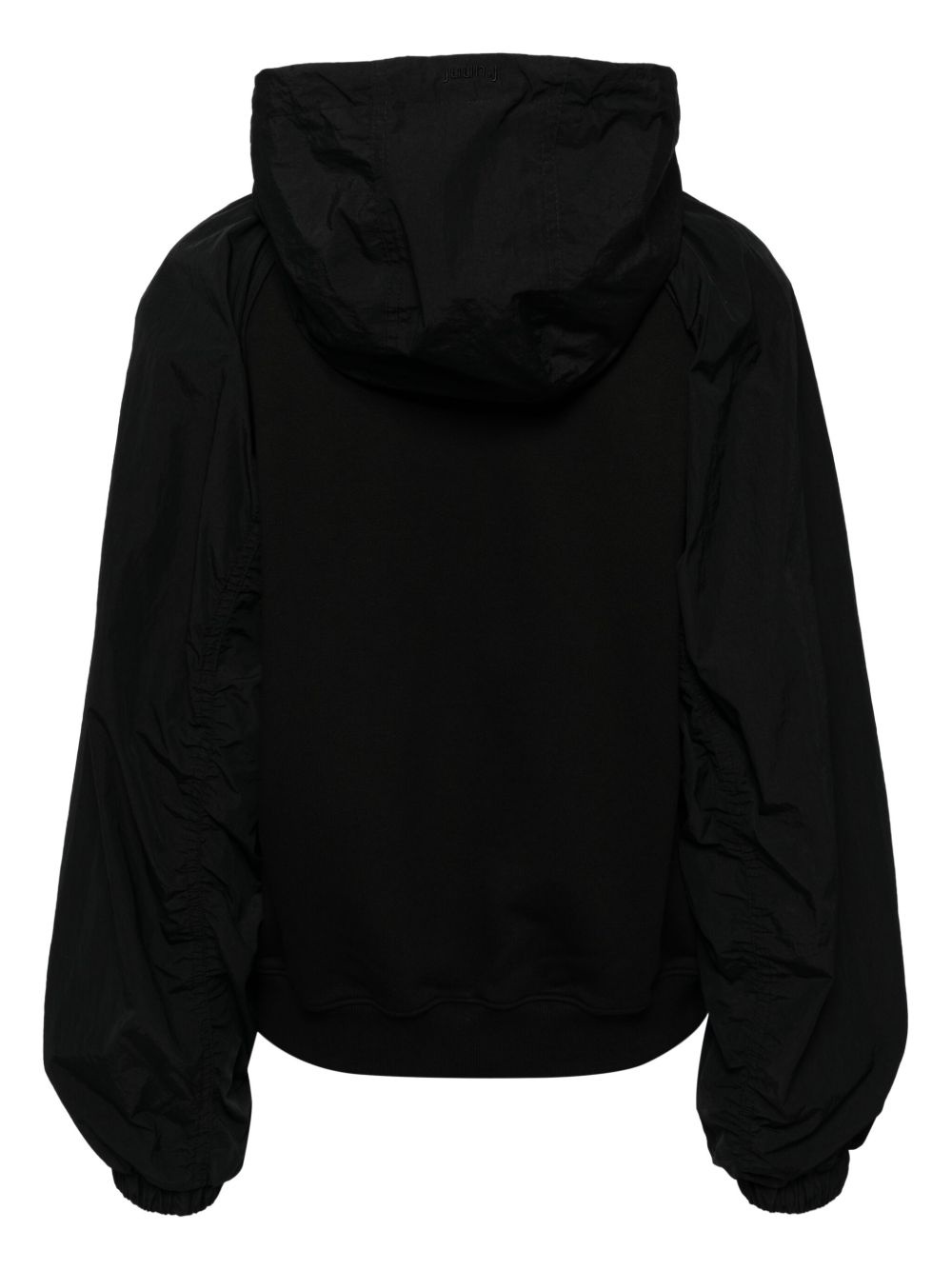 mock neck hoodie - 2