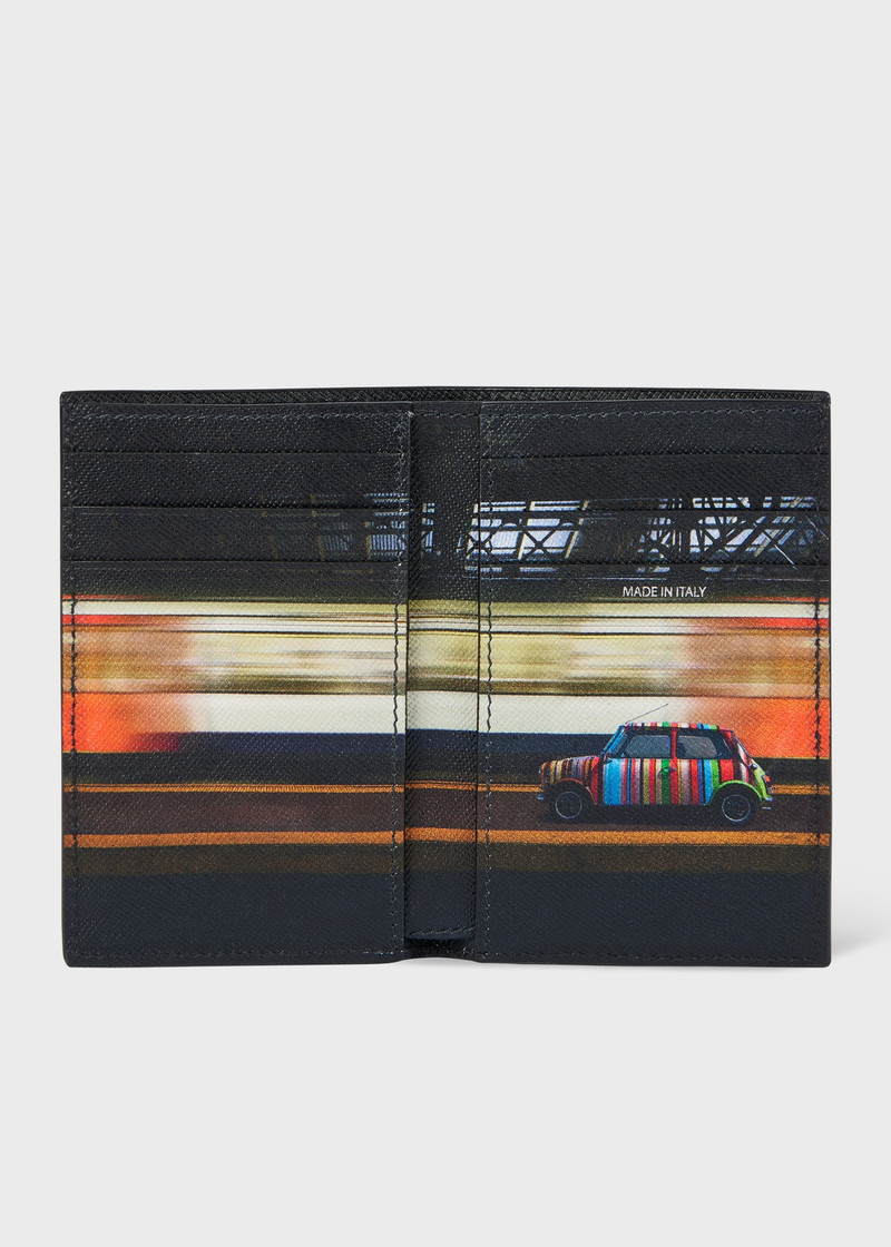 Black 'Communter Mini' Credit Card Wallet 1