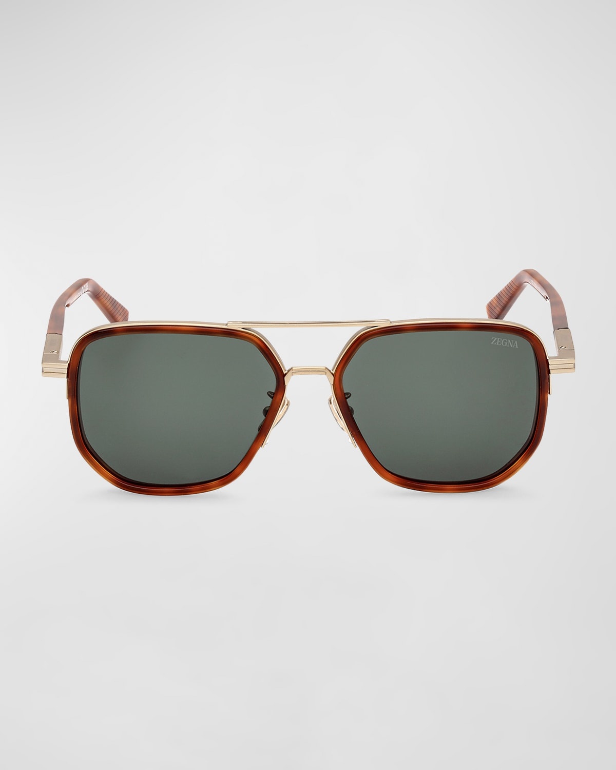 Men's Metal Square Sunglasses - 3