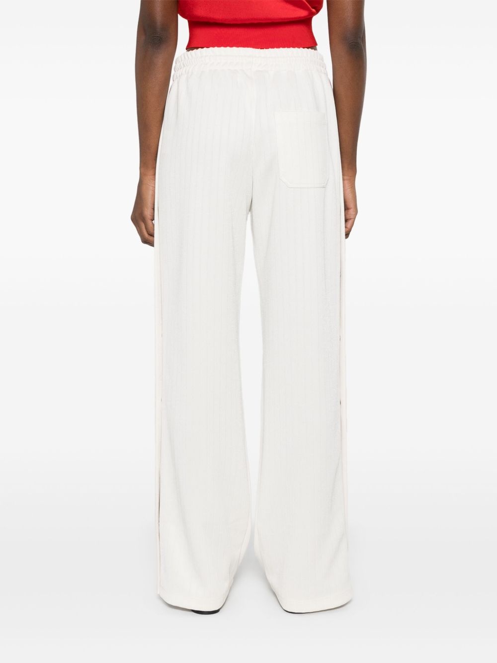 wide-leg track pants - 4