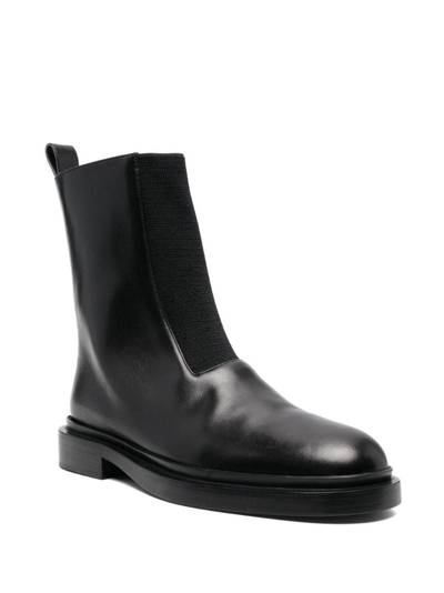 Jil Sander chunky leather boots outlook
