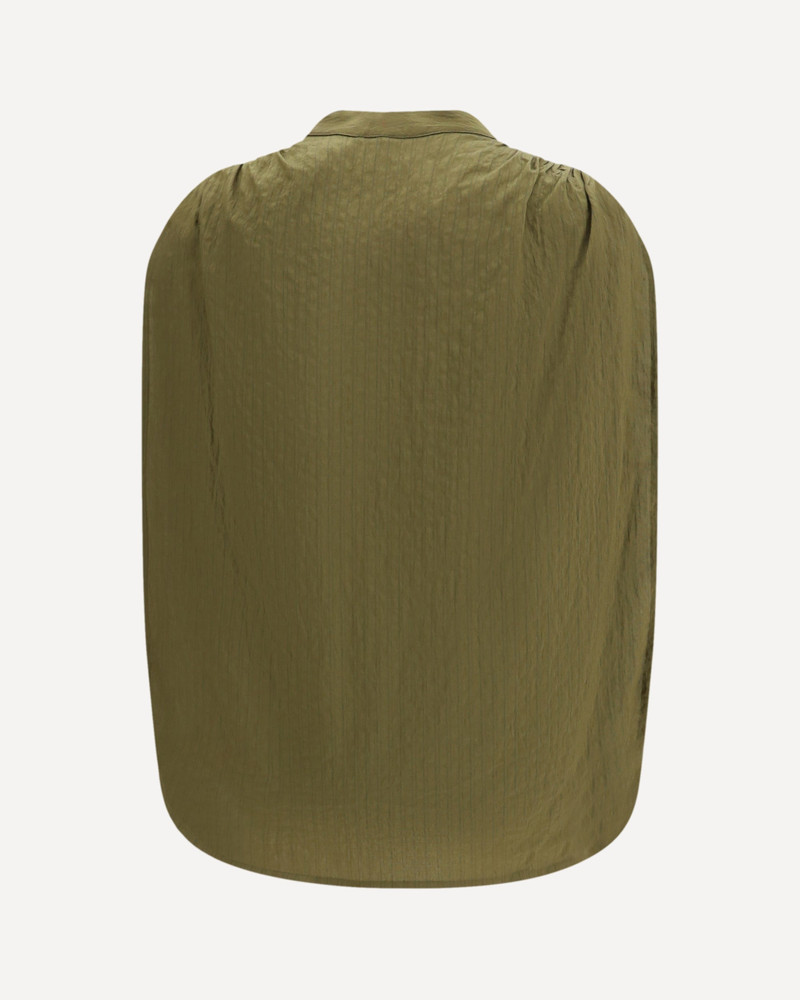 DARKPARK Tracy textured gathered Blouse outlook