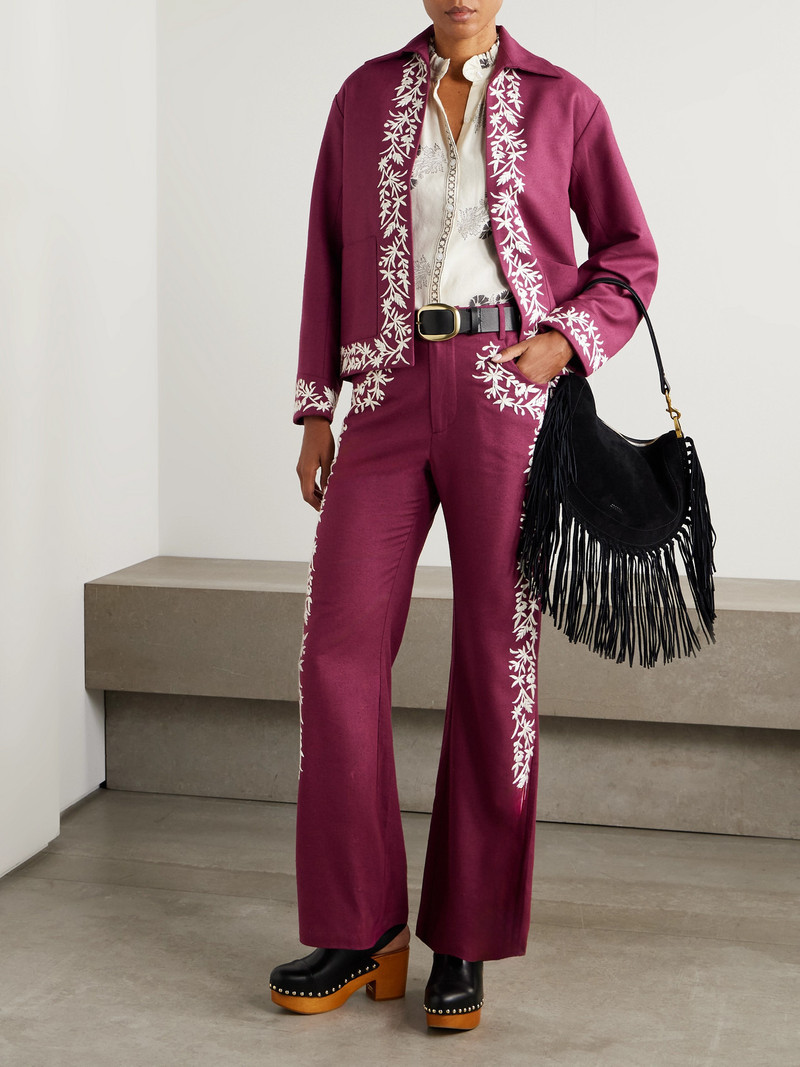 ALIX OF BOHEMIA Jude Canyon Embroidered Silk Jacket outlook