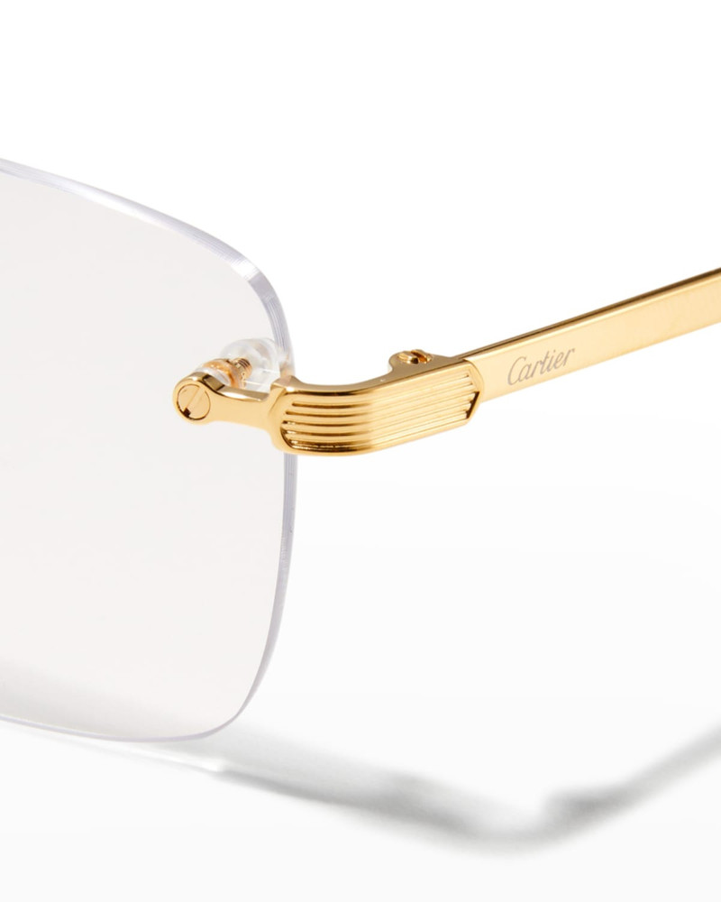 Men's Rectangle Titanium Optical Glasses 4