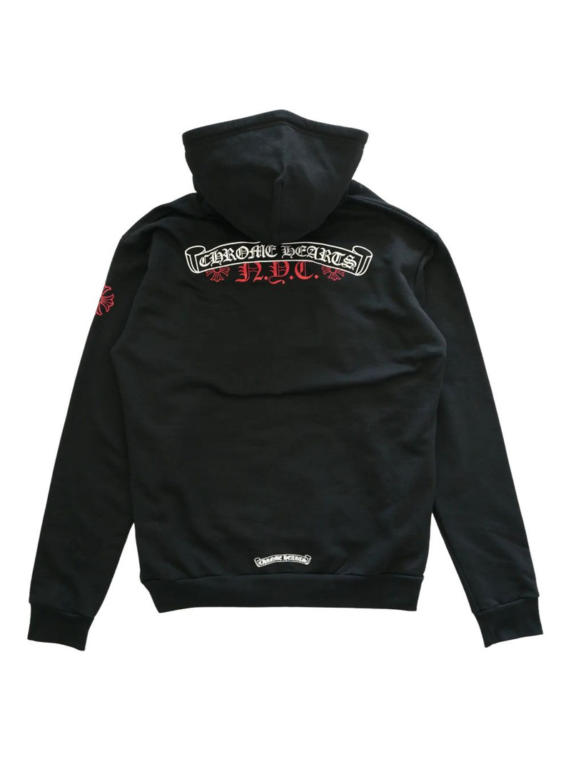 Chrome Hearts NYC zip up hoodie outlook