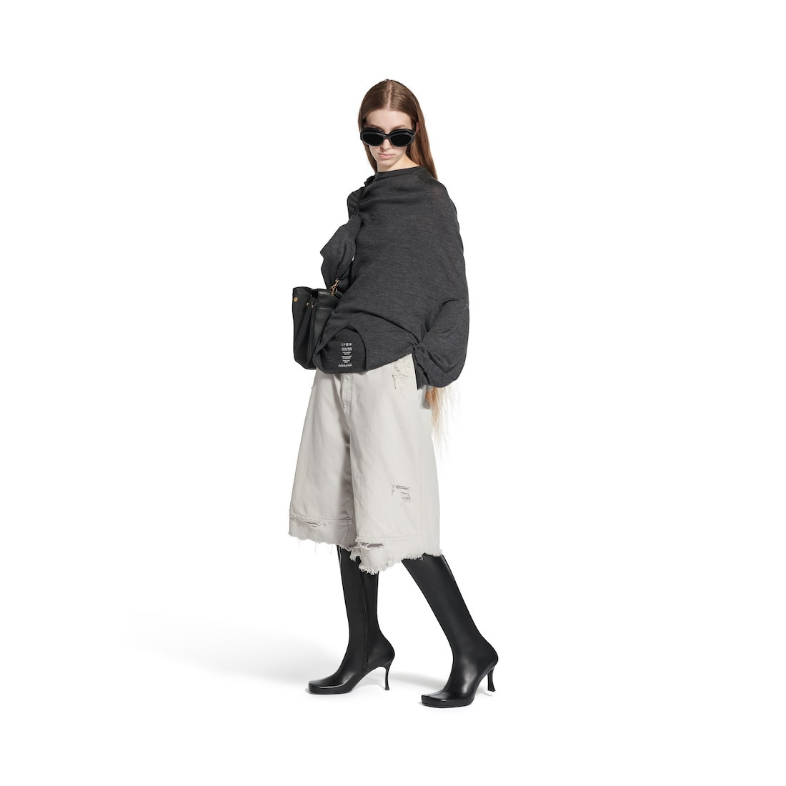 Women's Balenciaga I Scholl Boot in Black - 8