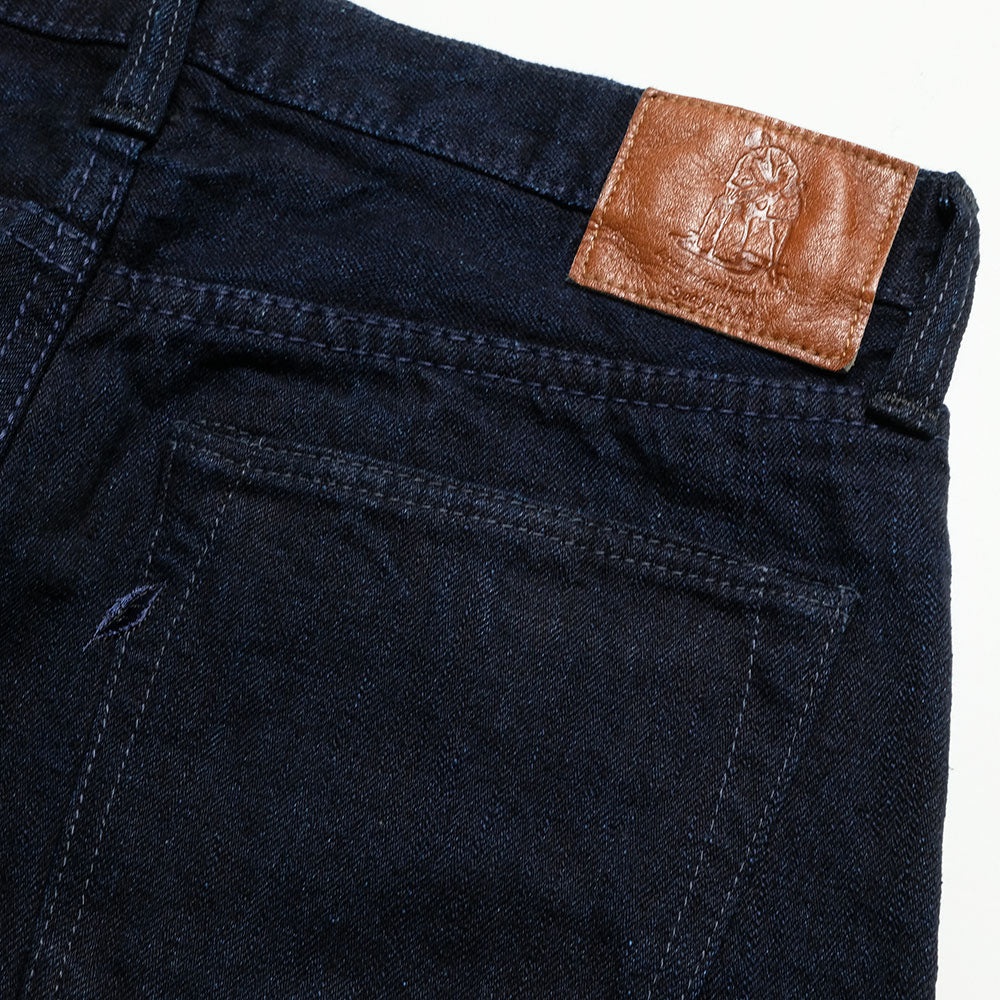 14oz Indigo x Black Denim Slim Tapered - XX-013-IDBK - 10