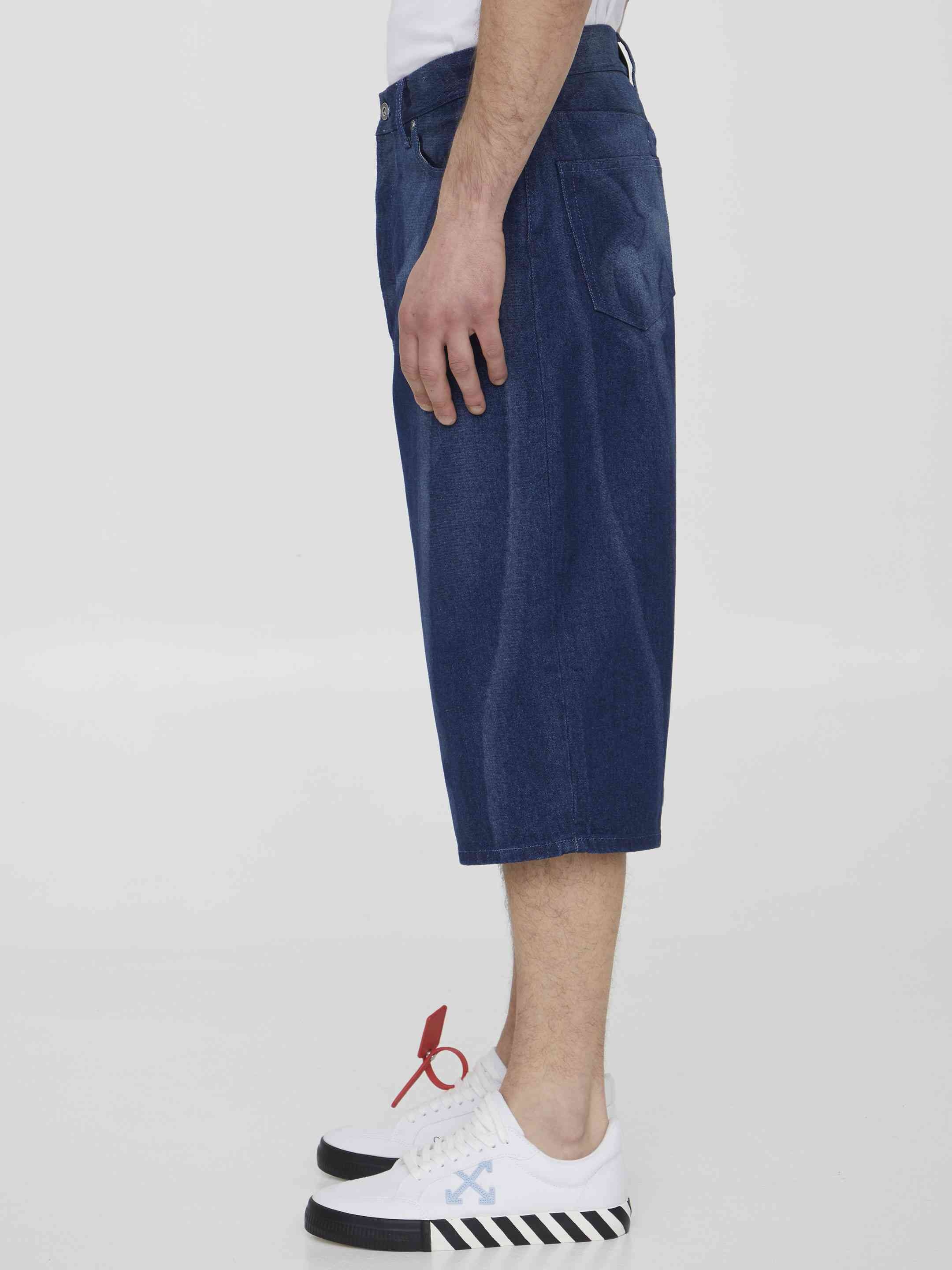 Off White Men Body Scan Bermuda Shorts - 3