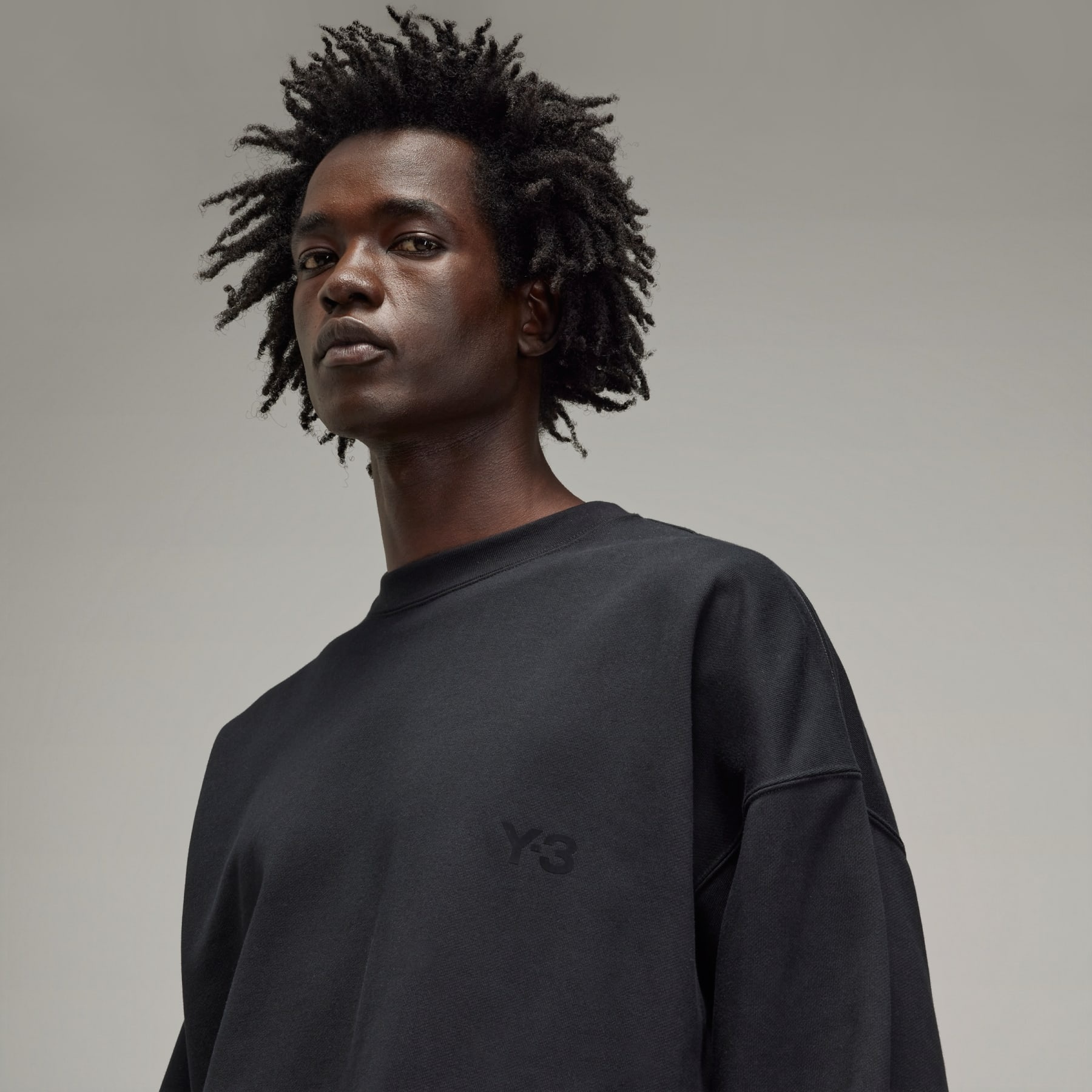 Y-3 French Terry Crew Sweater - 6
