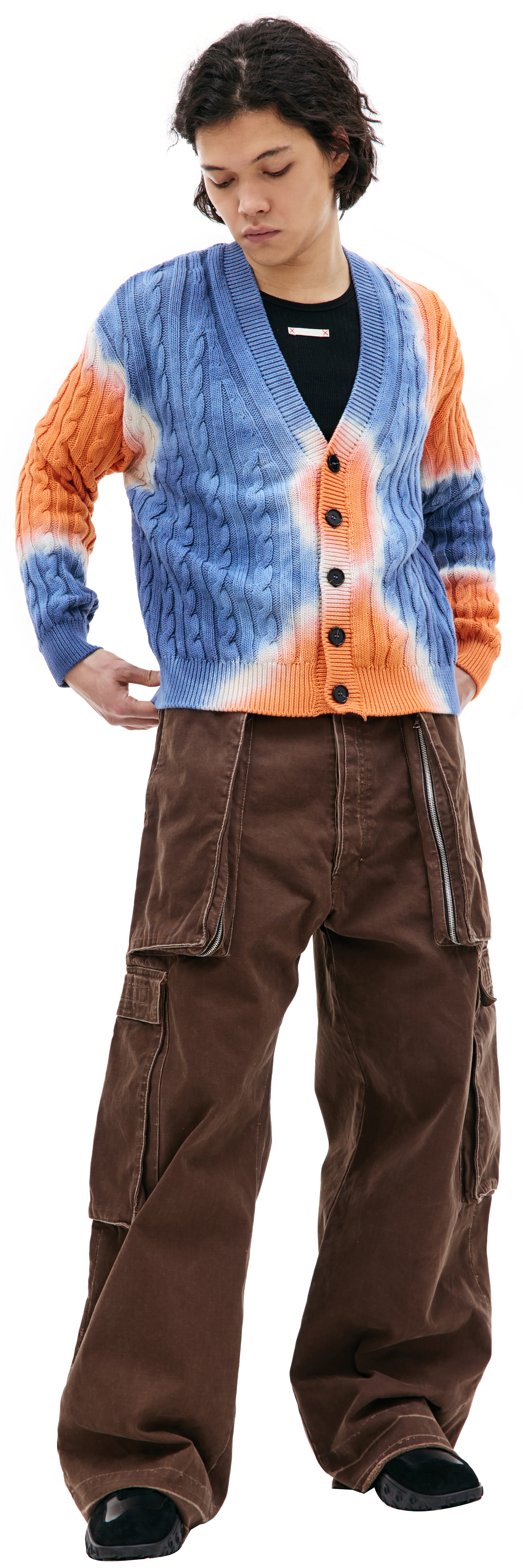 J-JONNY RIB KNIT CARDIGAN - 1