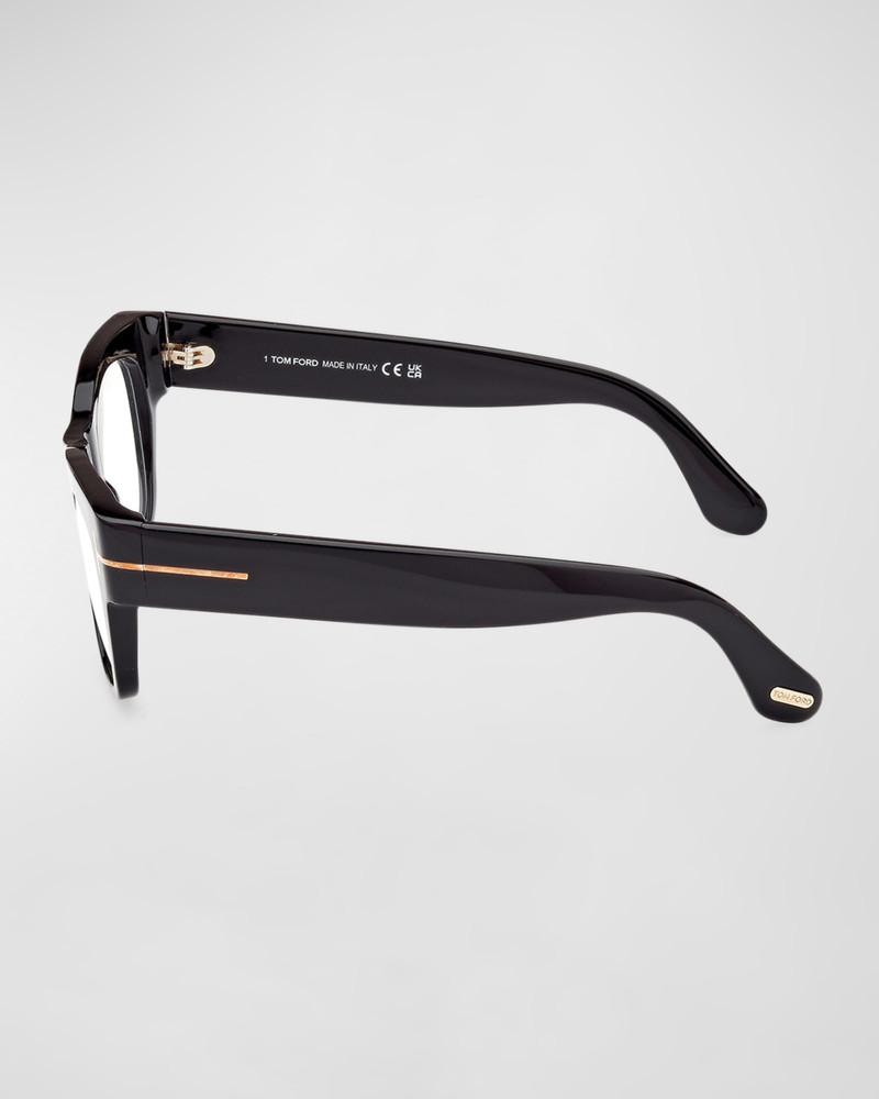 Men's Acetate Square Blue Light Blocking Glasses 3
