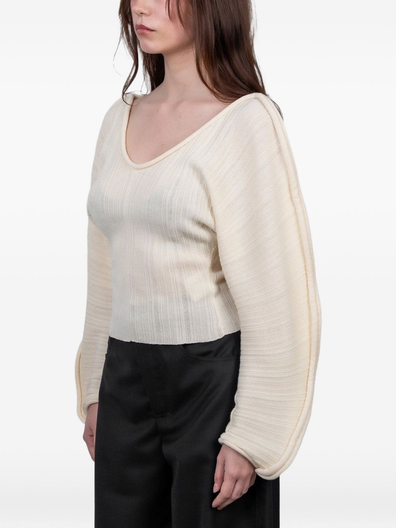 Séfr V-neck long-sleeve top outlook