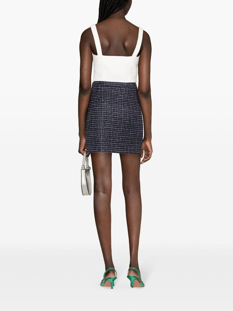 checked tweed crop top 4