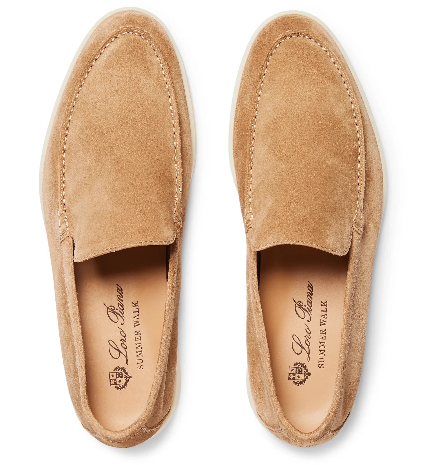 Summer Walk Suede Loafers - 100