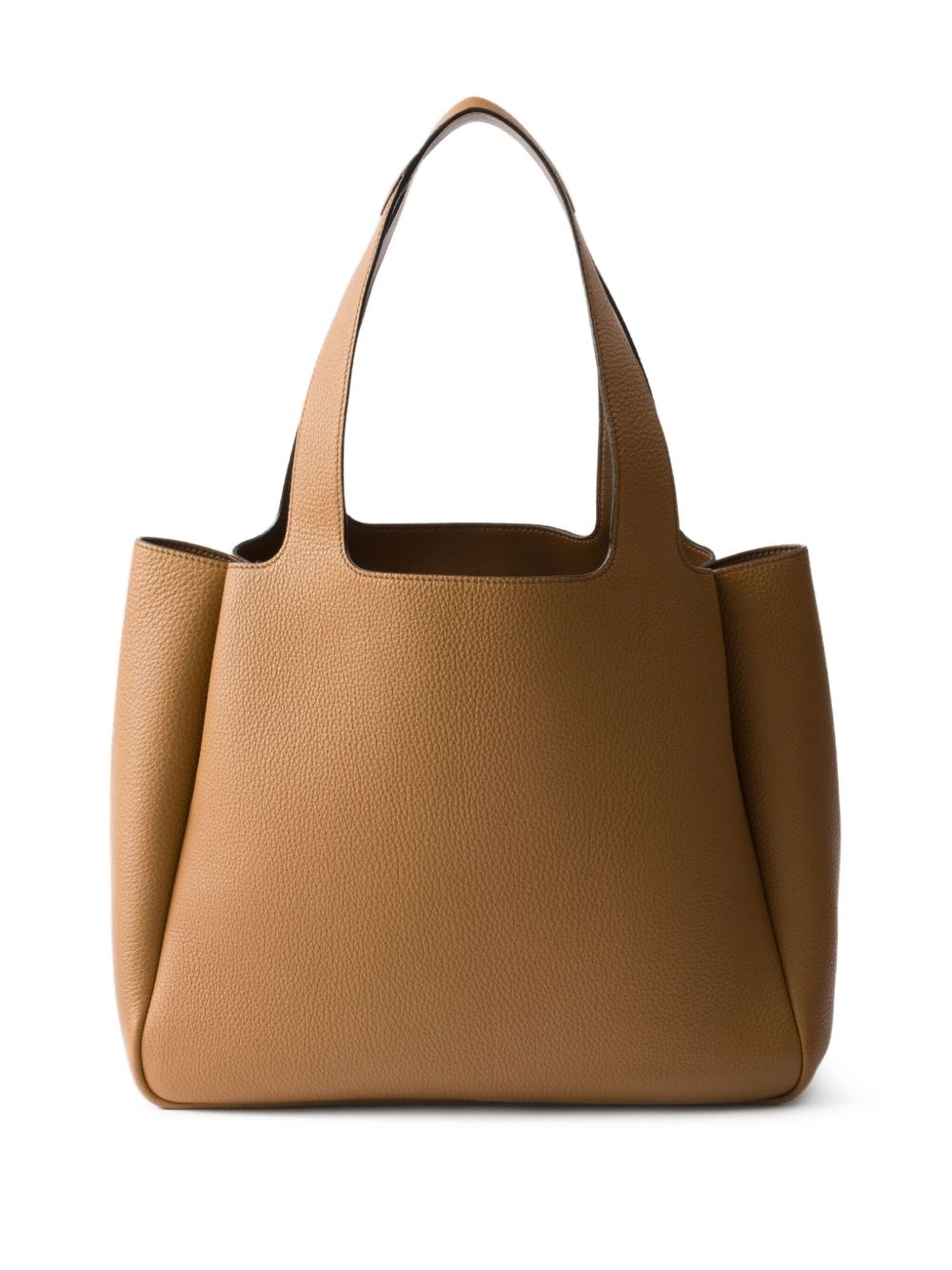 medium leather tote bag - 2