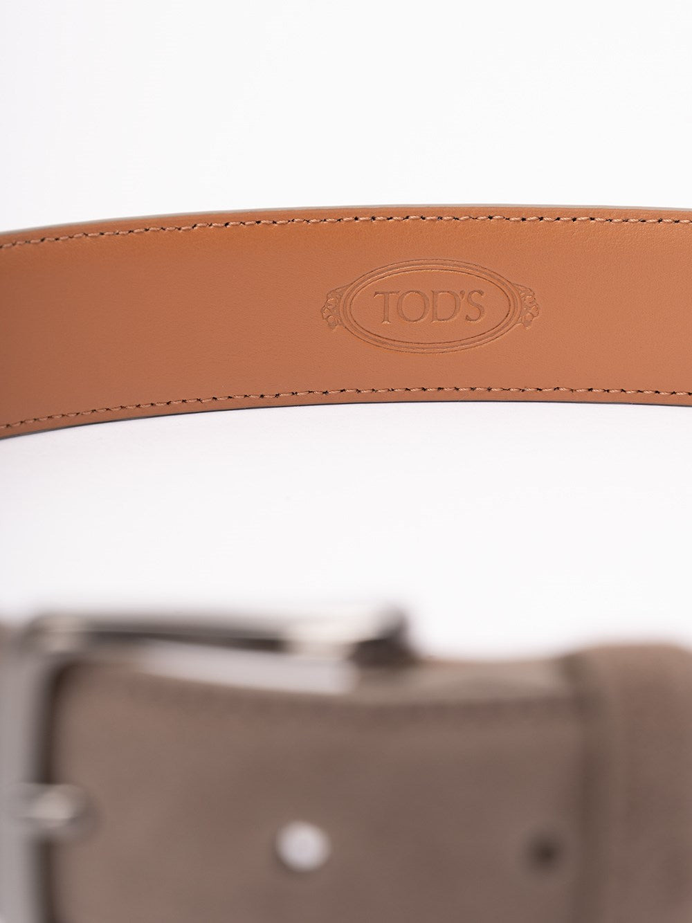 Tod's Men Belt In Suede - 2