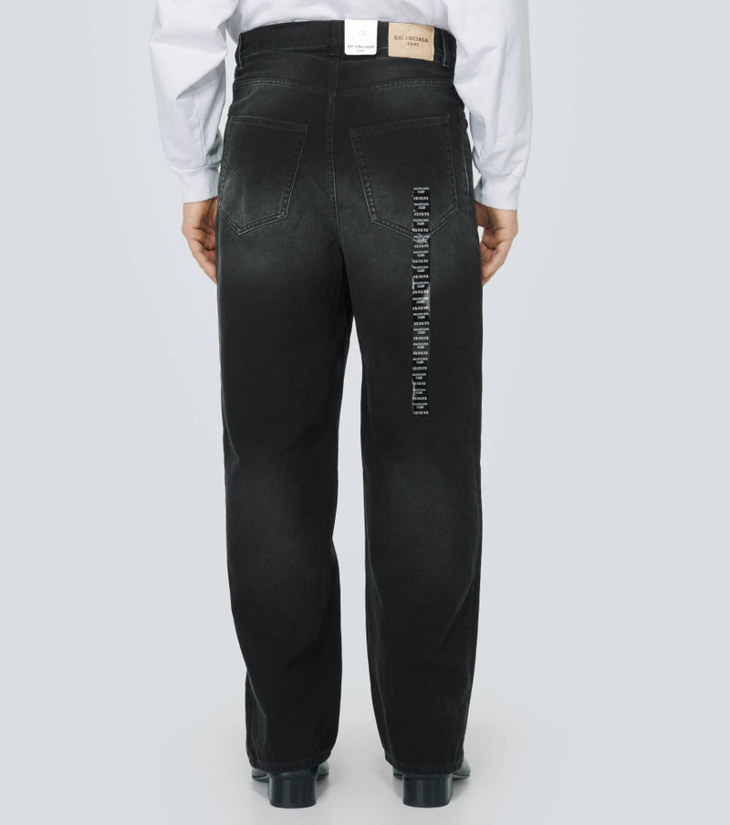 Size Sticker wide-leg jeans 4