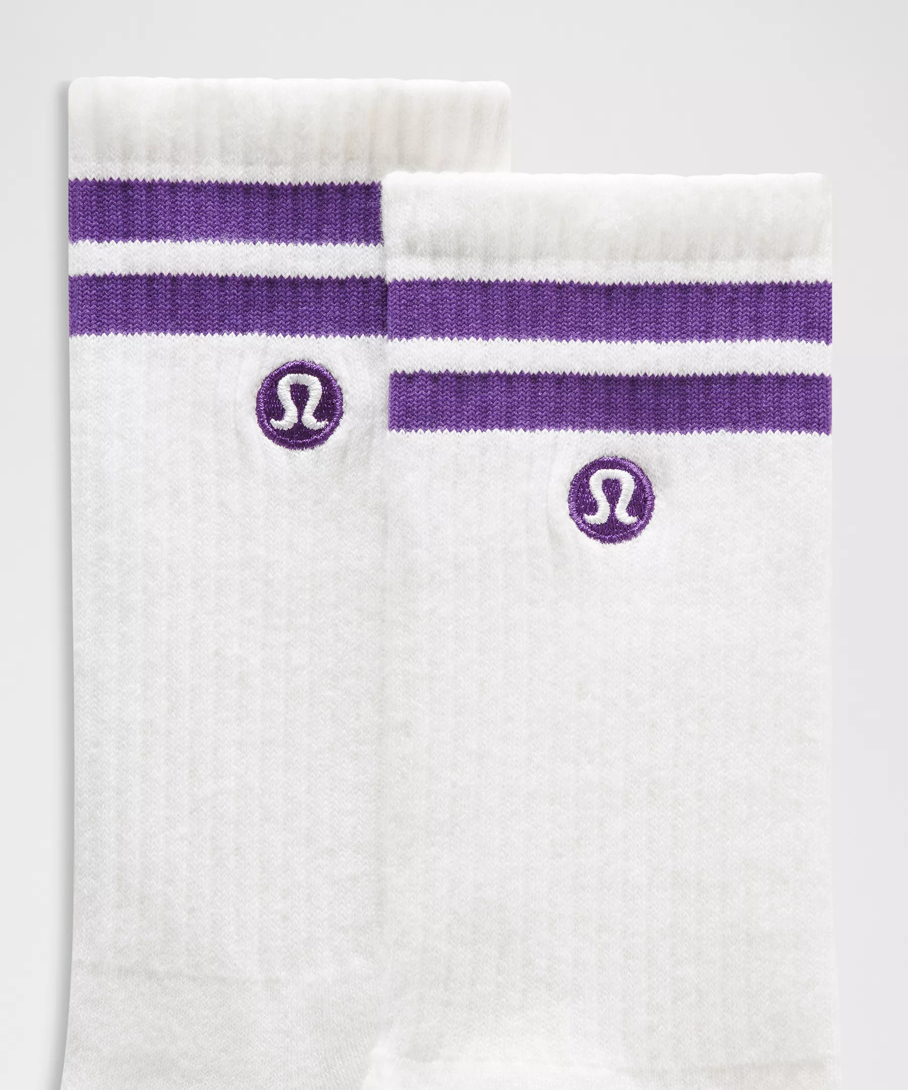 Unisex Daily Essential Crew Socks *Stripe - 2
