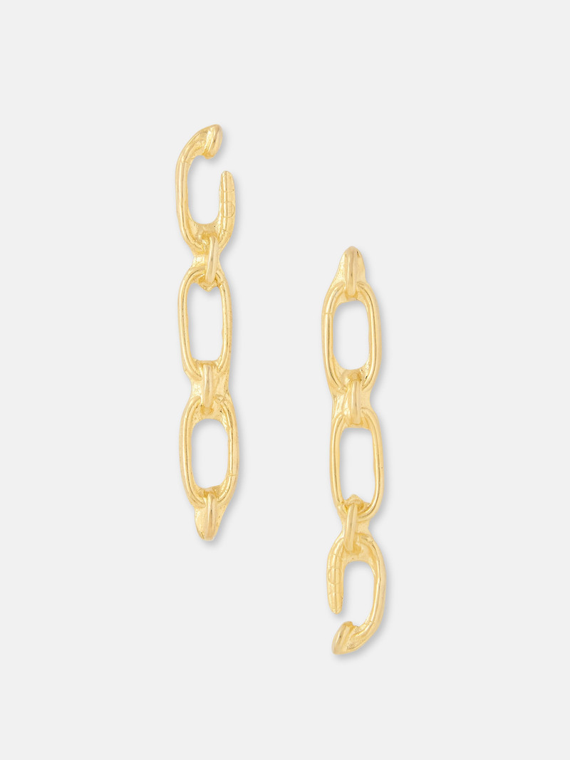 Open Link Earrings 1