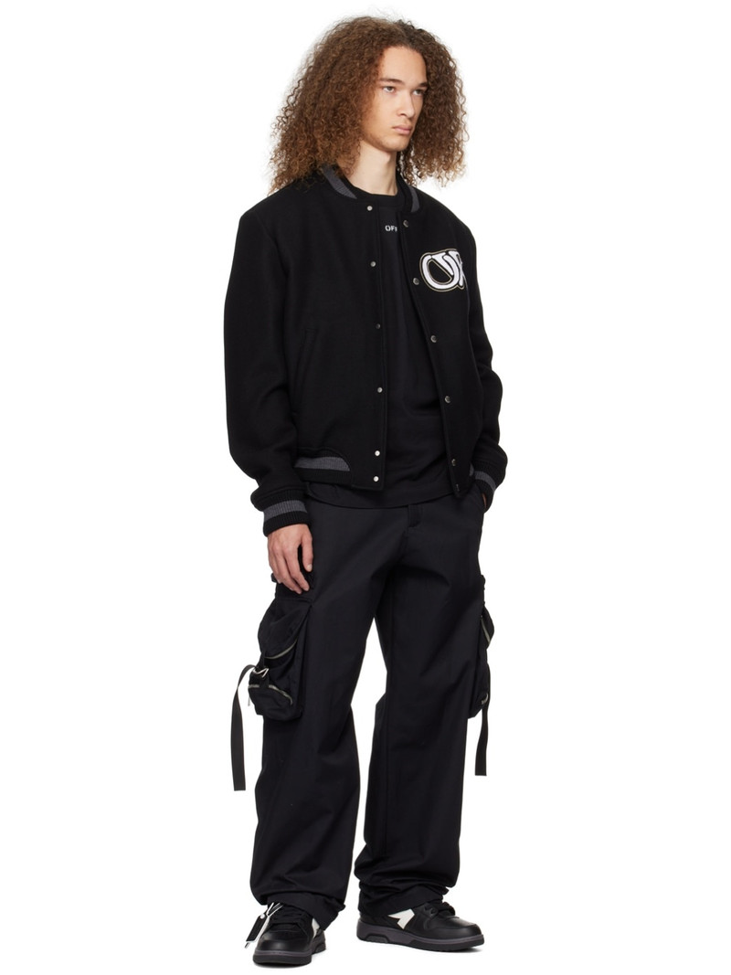 Off-White Black Zip Cargo Pants outlook
