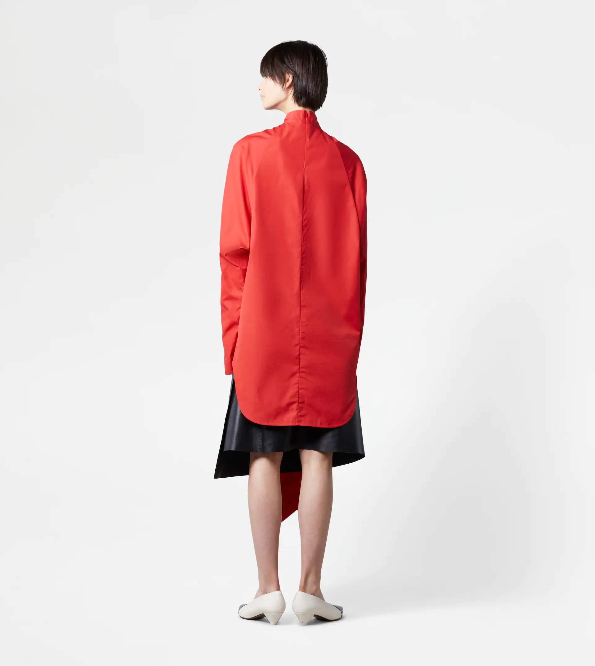 SHIRT WITH SASH - RED - 3