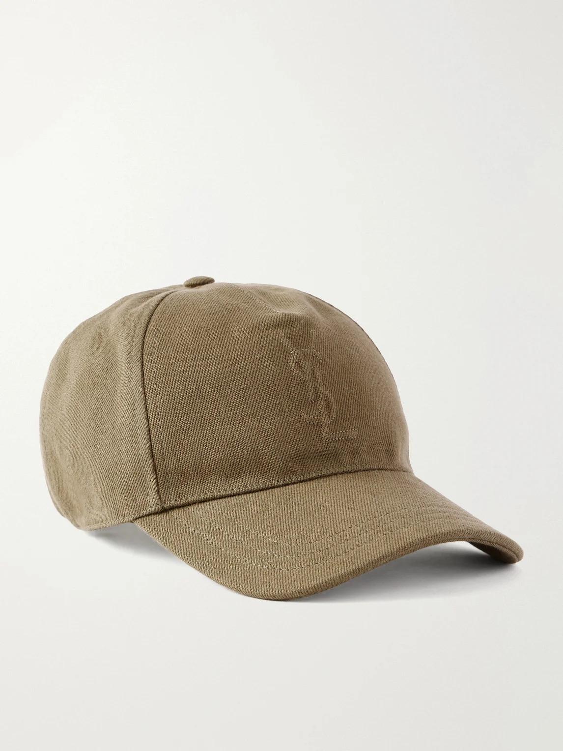 Logo-Debossed Cotton-Twill Baseball Cap - 1
