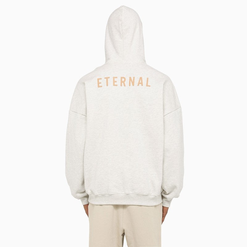 Fear Of God Eternal Grey Hoodie With Print Men - 3