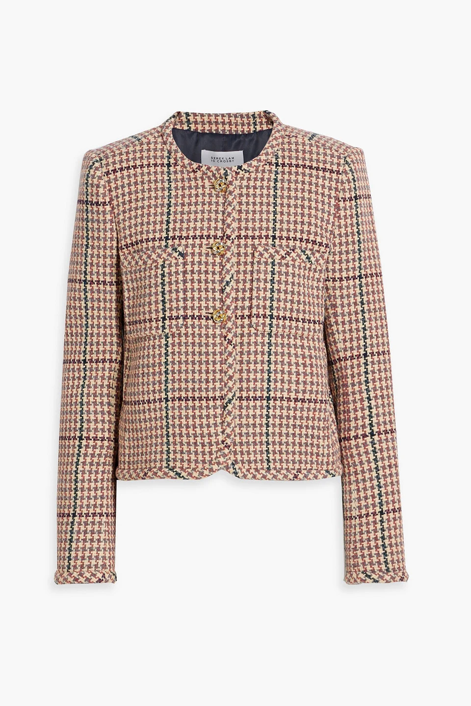 Emilia cotton-blend tweed jacket - 1