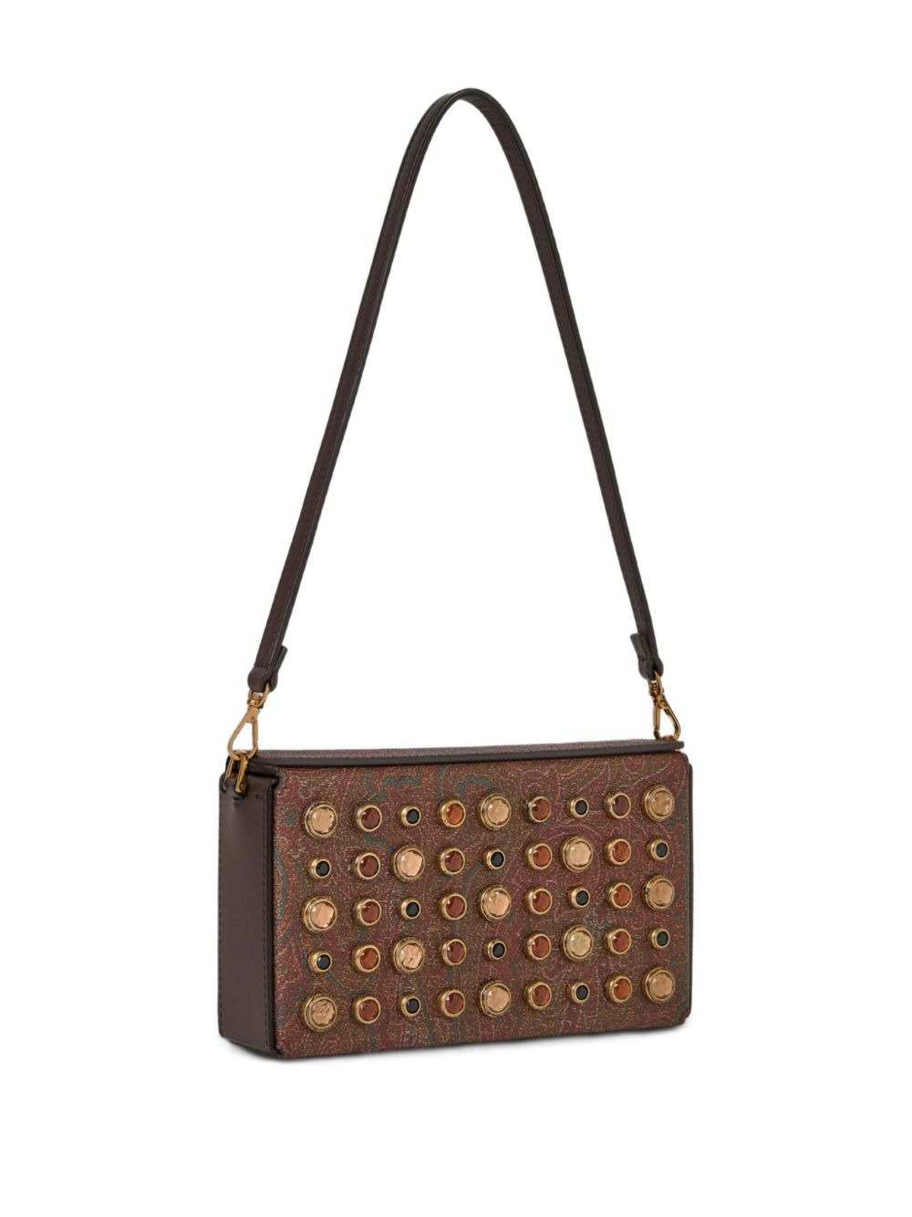 paisley jewl-studs mini bag - 3