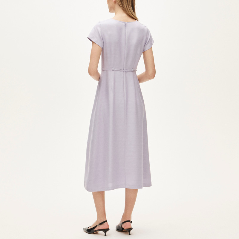 Mathilde dress in luster canvas 6
