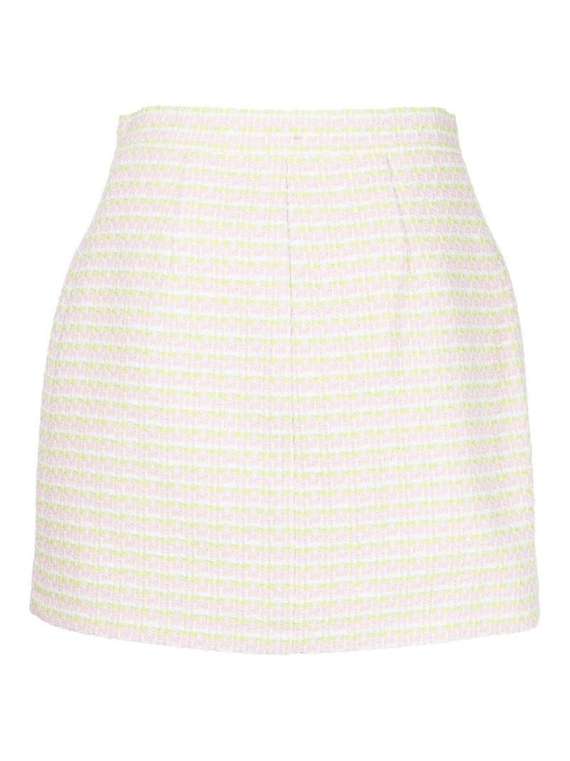 button-up mini skirt - 2