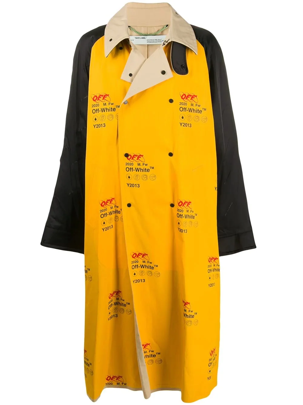 Industrial oversized trench coat - 1