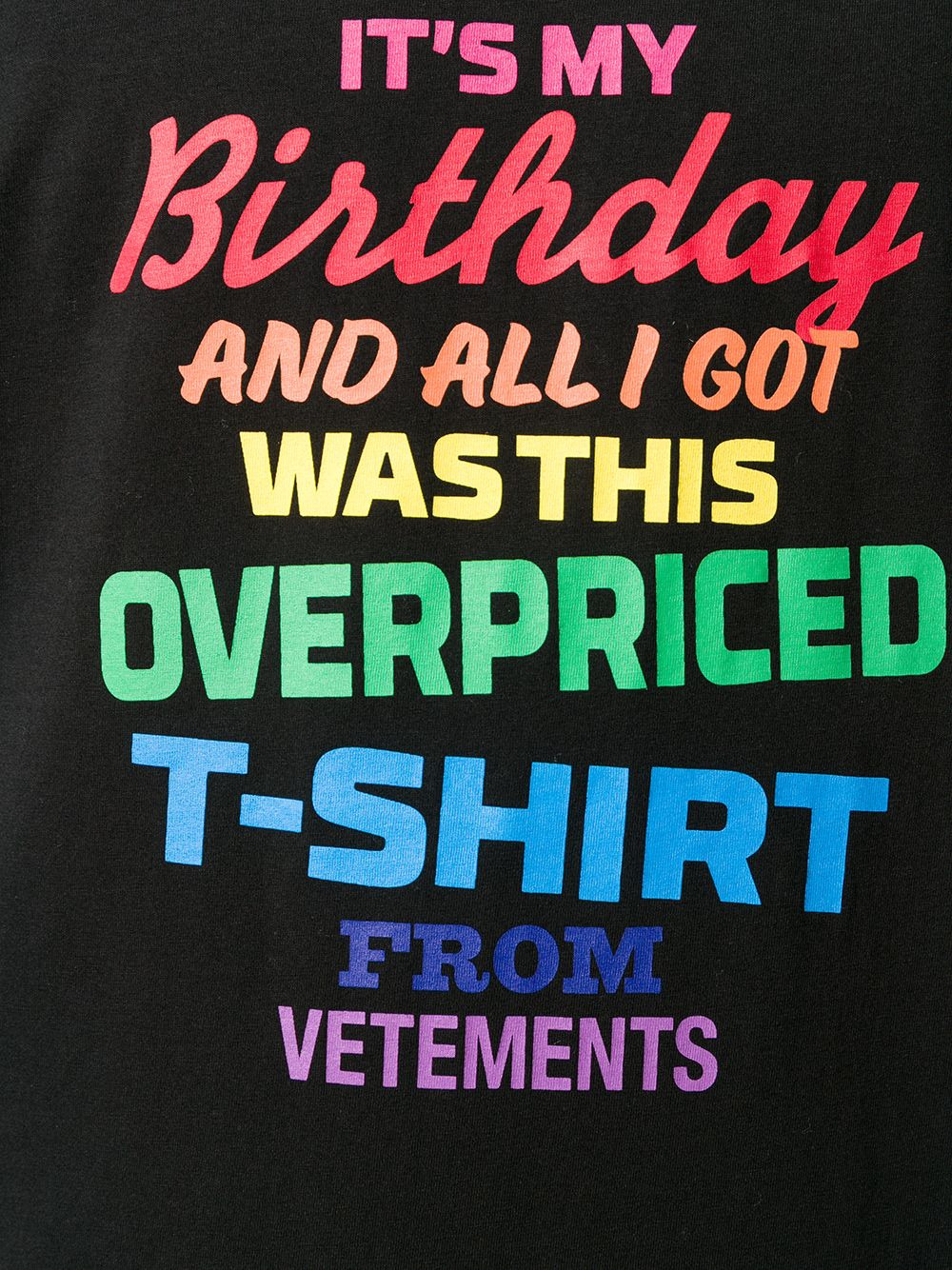 rainbow slogan T-shirt - 5